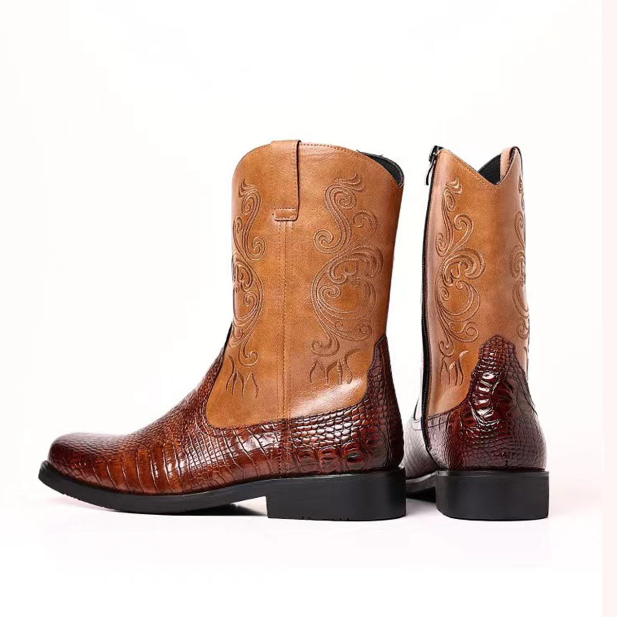 Botas de vaquero del oeste par - Ethnic And Fashion reseña y precio