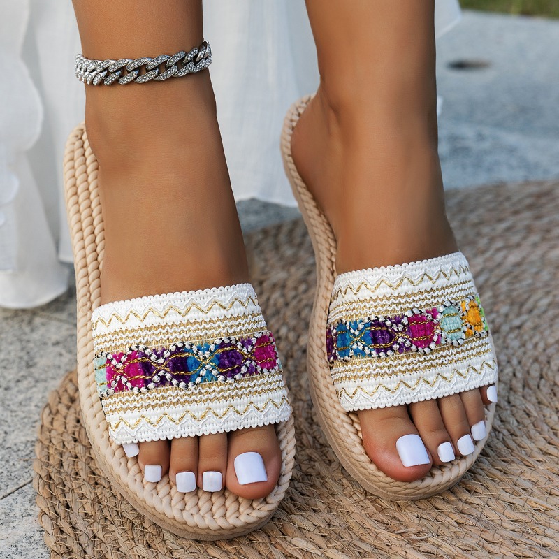 Sandalias de Mujer para Exteri - Ethnic Fashion Designer reseña y precio