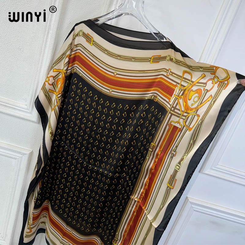WINYI-vestido sexy africano pa - Kaftan Women Boho reseña y precio