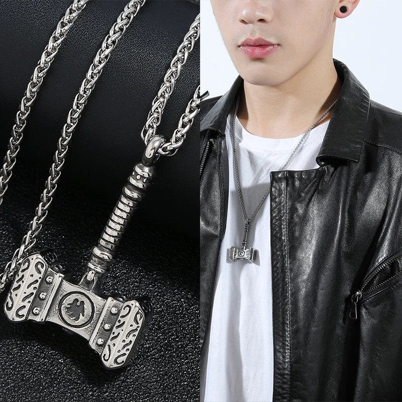 Collar de martillo de Thor, co - Ethnic Fashion World reseña y precio