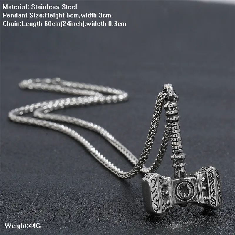 Collar de martillo de Thor, co - Ethnic Fashion World reseña y precio