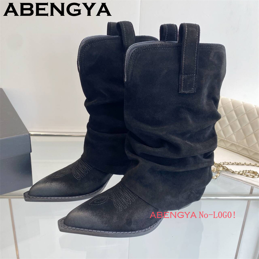 2025 Botas de invierno de piel - Ethnic Fashion Week reseña y precio