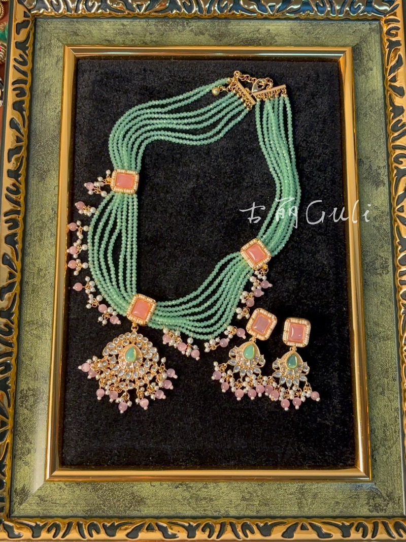 Pendientes y Collar Estilo Cor - Ethnic Fashion Book reseña y precio